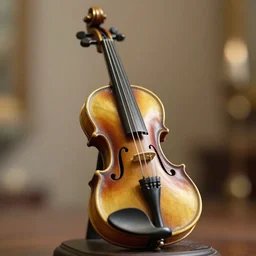 baroque violin statue:: gi, global illumination, physically based rendering, photoreal, small details, intricate  dof,blur,bokeh,depth of field