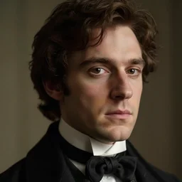 portrait of a young victorian aristocrat, highly detailed, cinematic lighting, close up, volumetric, realistic, photograph by elliott & fry