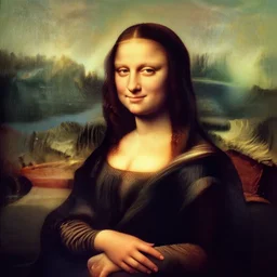 the Mona Lisa reimagined as Marilyn Monroe