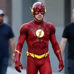 ezra miller as flash left the cineman, trending on hollywood reporter