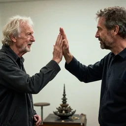 terrence mckenna high fiving dmt entity