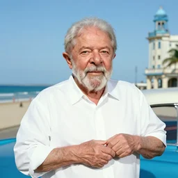 Luis inacio Lula Vacation in Cuba, photo made by Slim Aarons, award winning