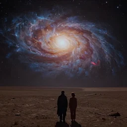 nothing matters at the end of time beyond the universe, 4k cinematic still of a timeless classic movie scene, award winning
