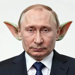 vladimir putin face is recognizable, vladimir putin is goblin, awe face, toothless horror macabre face, by donato giancola and greg rutkowski and wayne barlow and zdzisław beksinski, realistic face, digital art