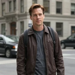 still of Dean winchester in La Noire, 1947 New York