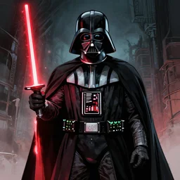 darth vader, by junji ito