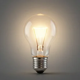 a lightbulb