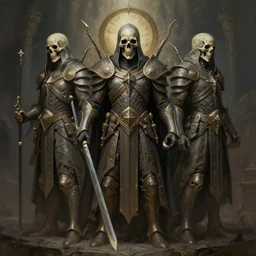 digital _ painting _ of _ the guardian of the dead _ by _ filipe _ pagliuso _ and _ justin _ gerard _ symmetric _ fantasy _ highly _ detailed _ realistic _ intricate _ port