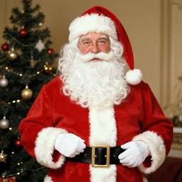 Santa 1970's photograph