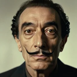 haunted human face, film still from the movie directed by Denis Villeneuve with art direction by Salvador Dalí, wide lens