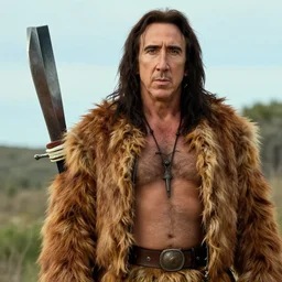 nicholas cage as a caveman