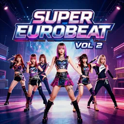 SUPER EUROBEAT VOL 2 ALBUM COVER, Realistic, HDR, HDD,