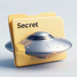 photo of secret file on ufos