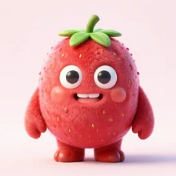 strawberry monster creature