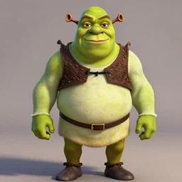 the notorious b. i. g. as shrek, animation pixar style, shaded lighting poster by magali villeneuve, artgerm, jeremy lipkin and michael garmash, rob rey and kentaro miura style, trending on art station