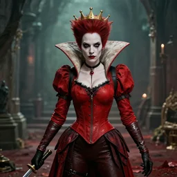 hd still of the red queen from the film resident evil