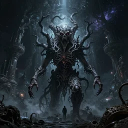 horrifying eldritch horror in space