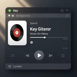 anime image from key generator for music plugin, hd, internet art
