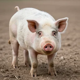 a dog - pig, wildlife photography