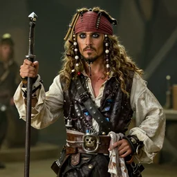 ethan kline from h 3 h 3, movie still, from the new pirates of the caribbean movie, 8 k, realistic