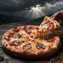 A pizza that eats you.