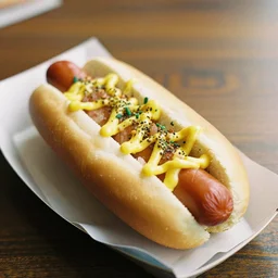 the most delicious hot dog ever conceived and photographed, portra 400