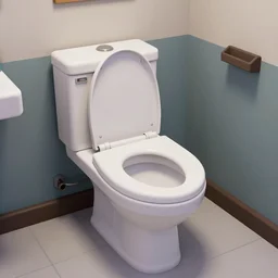 a videogame still of a toilet in roblox, 3d render, HD