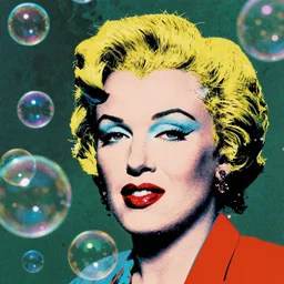 ( ( ( ( ( the garden with soap bubbles ) ) ) ) ) high details by andy warhol and bill sienkiewicz!!!!!!!!!!!!!!!!!!!!!!!!!!!!!!