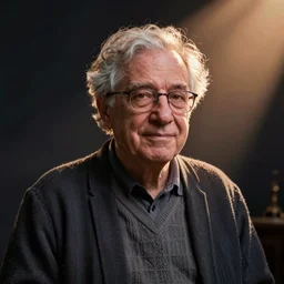 pixar noam chomsky detailed beautiful lighting