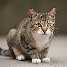 a feline rat - cat - hybrid. animal photography,