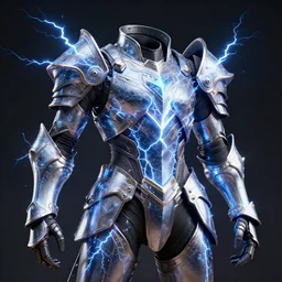 photography of a hyper realistic and highly detailed complex fantasy lightnings armor, electrical energy printed in it. intricate, professional digital art, unreal engine 5 8 k rendering, stunning, artstation