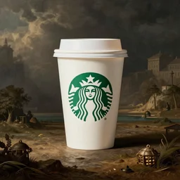 star bucks coffee by hieronymus bosch