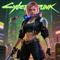 cyberpunk nun warrior, highly detailed, 8 k, hdr, award - winning, trending on artstation, clayton crain
