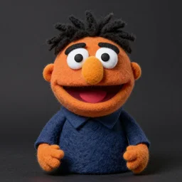 jesse pinkman as a muppet. highly detailed felt. hyper real photo. 4 k.