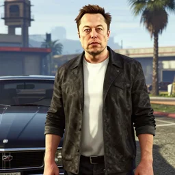 Elon musk in GTA V