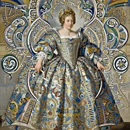 Detailed Baroque painting of Zarya from overwatch as an elegant noblewoman, brocade dress, style of aleksi briclot and peter paul rubens, intricate, soft lighting, big wide broad strong physique |
