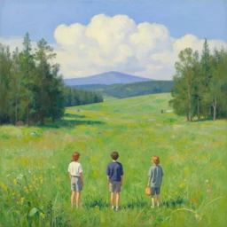 a beautiful scenic masterpiece painting by artgerm and alexy grey and wes anderson and spike jonze, trending on artstation