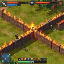 fire wall as ability rpg game