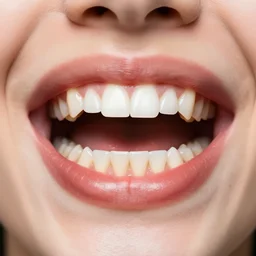 A mouth literally full of teeth
