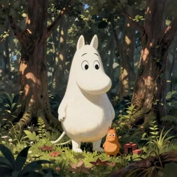 moomin troll by andrei riabovitchev,