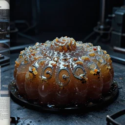 fractal greasy sloppy aspic, cookbook photo, in 1 9 9 5, y 2 k cybercore, industrial low - light photography, still from a ridley scott movie