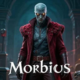 Morbius as a Nintendo Switch game, highly detailed, 4k