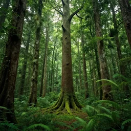 top 1 0 weirdest forests in the southeast us, beautiful sci - fi concept art