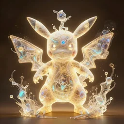 ( ( ( ( pokemon ) ) ) ) creature creature in a alaska, backlit, warm tones, bioluminescent bioluminescent translucent translucent : : by michal karcz, daniel merriam, victo ngai and guillermo del toro : : ornate, dynamic, particulate, intricate, elegant, highly detailed, centered, artstation, smooth, sharp focus,