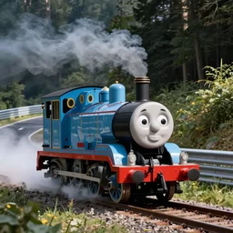 Thomas the Tank Engine at the nurburgring nordschleife