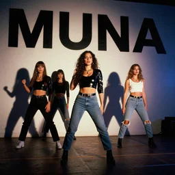 MUNA performs on 1980s MTV