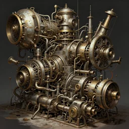 dieselpunk orchestral machines, painted by john howe, pixiv, deviantart, artstation, danbooru, illustration, realistic, 4 k, unreal 5 render