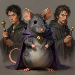 a detailed portrait of a mouse wizard, by victo ngai and justin gerard, digital art, realistic painting, very detailed, fantasy, character design, dnd, trending on artstation