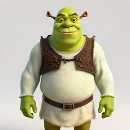 steve harvey!!! as shrek, octane render, ultra realistic