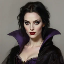 portrait of a sexy mary elizabeth winstead as a vampyre, intricate, elegant, highly detailed, digital painting, artstation, concept art, smooth, sharp focus, illustration, art by leonardo da vinci - n 8 - i